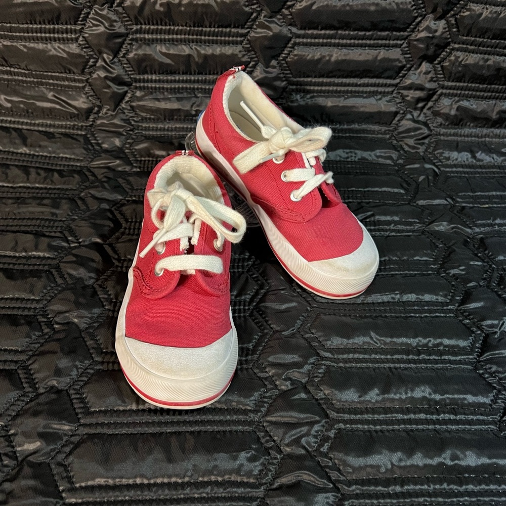 Keds Little Kids Graham Sneaker | Girls | Red